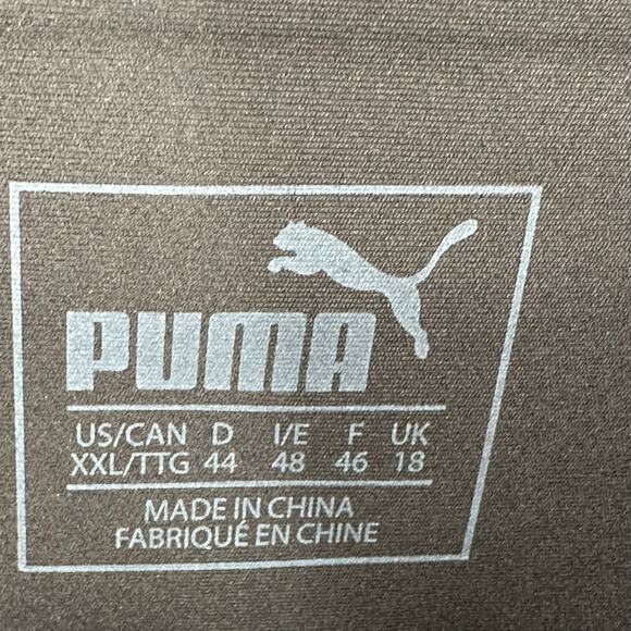 Puma Dry Cell Black Rose Gold Metallic Accents Leggings XXL - Picture 5 of 7